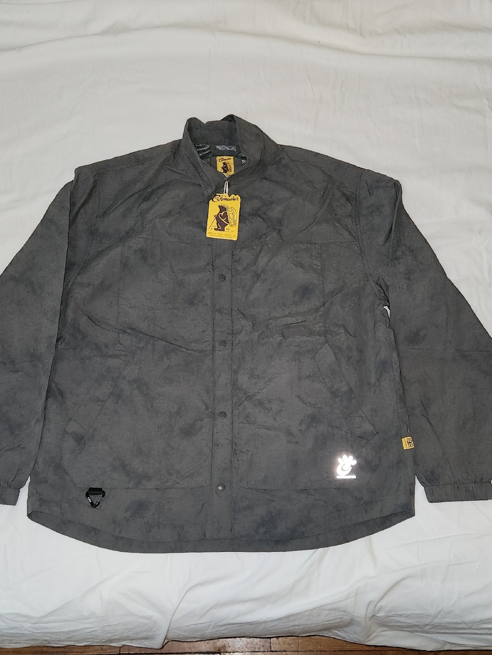 Cobmaster Men's Grey Lightweight Coach Jacket